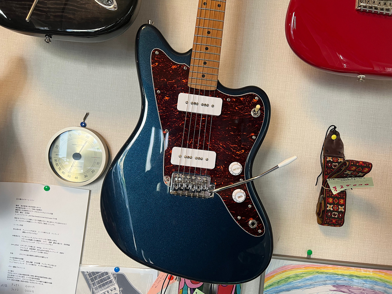 Bacchus BJM-1R ジャズマスタータイプ ダークレイクプラシッドブルー