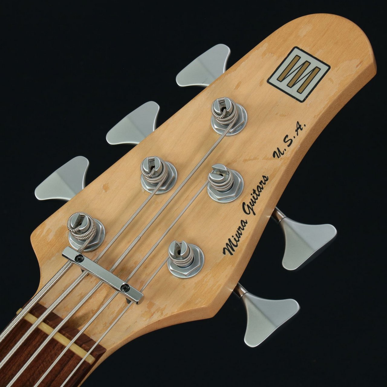 Miura Guitars USA MB-2 5st Trans Red 【トラスロッドレンチ穴舐め