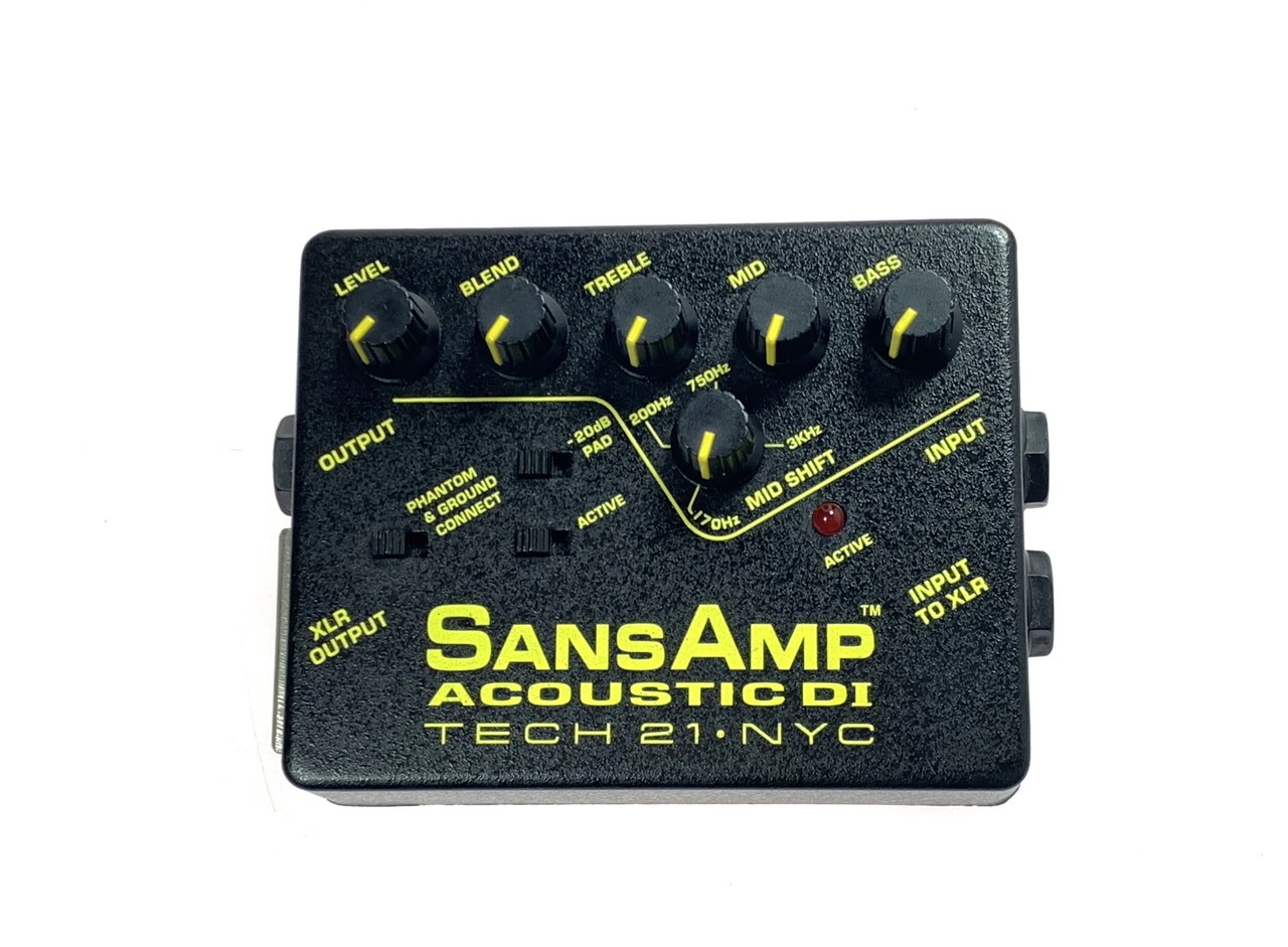 TECH21 SANSAMP Acoustic DI（中古）【楽器検索デジマート】