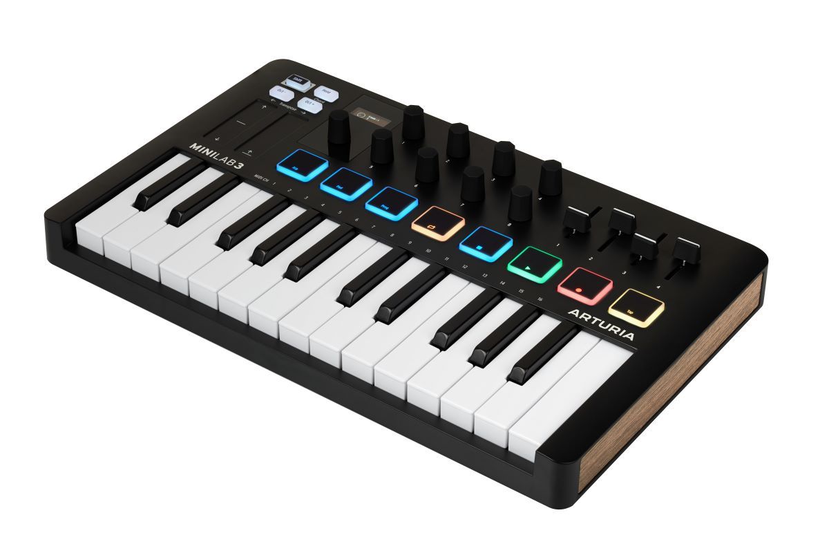 ARTURIA MIDI キーボード コントローラー MiniLab 3 BK ブラック-