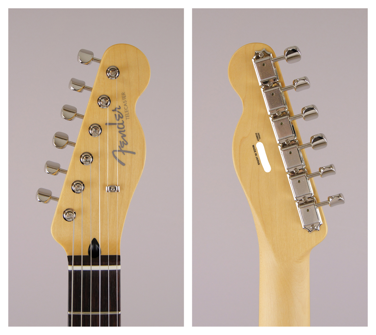 Fender Made in Japan Limited Telecaster Raw Ash (Black