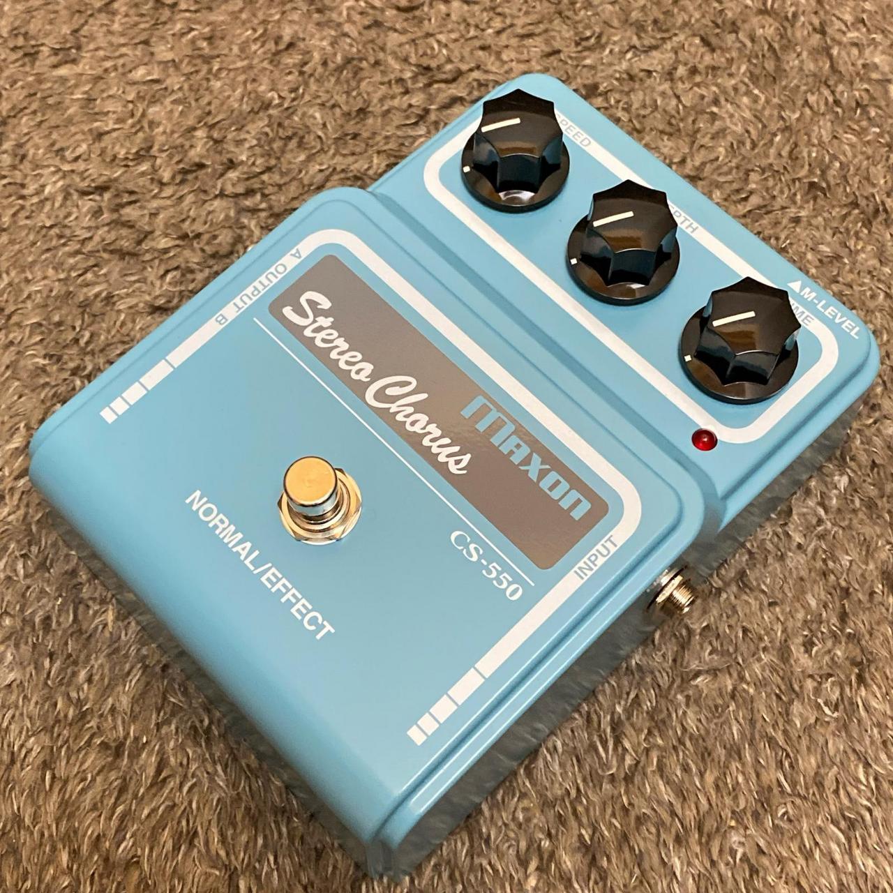 Maxon CS-550 Stereo Chorus【尾張小牧店】（中古/送料無料）【楽器