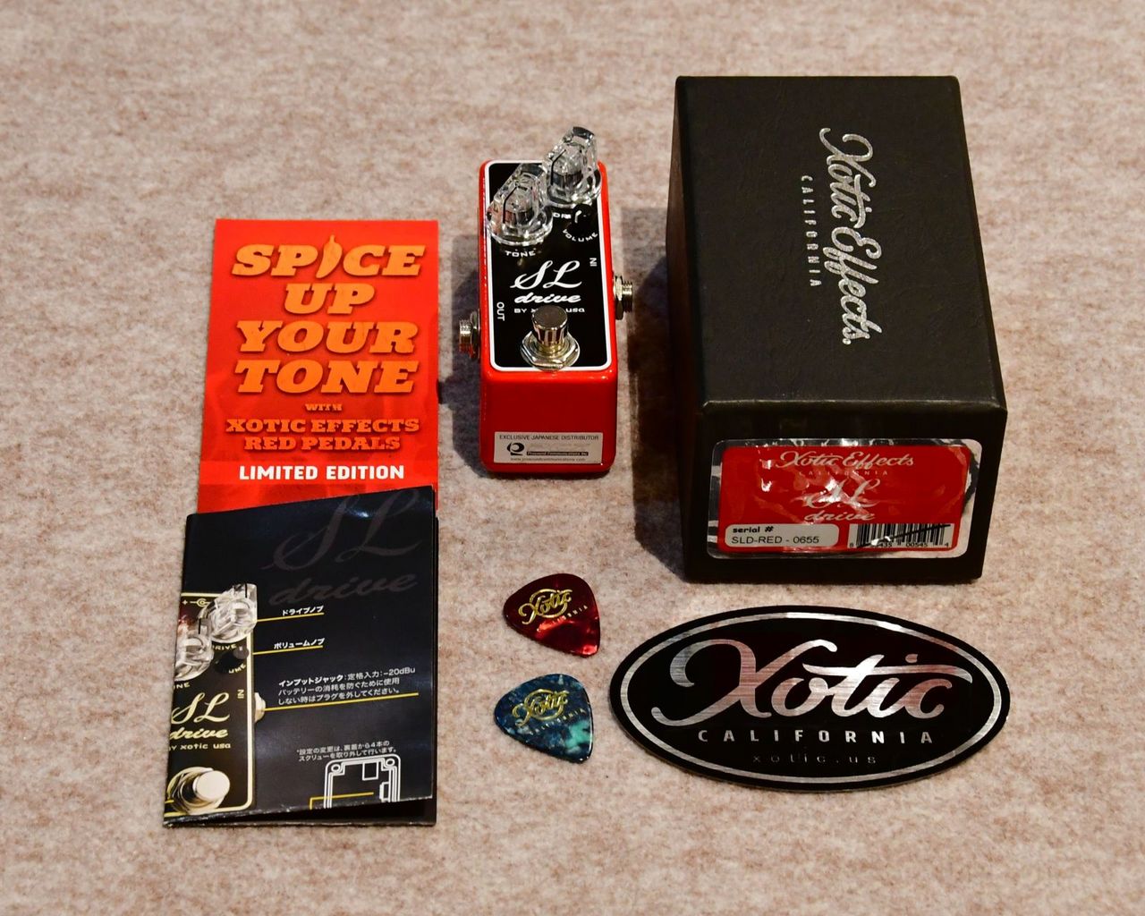 Xotic SL Drive Red（中古）【楽器検索デジマート】