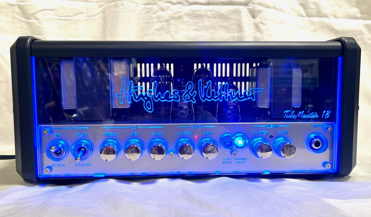 特価HOT♪♪Hughes&Kettner TubeMeister Deluxe 20 ギターアンプ 真空管 ヘッド ヒュースアンドケトナー ケース付♪♪012617001m♪♪ ヘッド