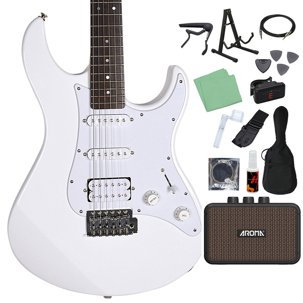 【美品】YAMAHA PACIFICA 012エレキギター ホワイト 美品 PACIFICA 012(PAC012) ホワイト ギターバック付 Yamaha