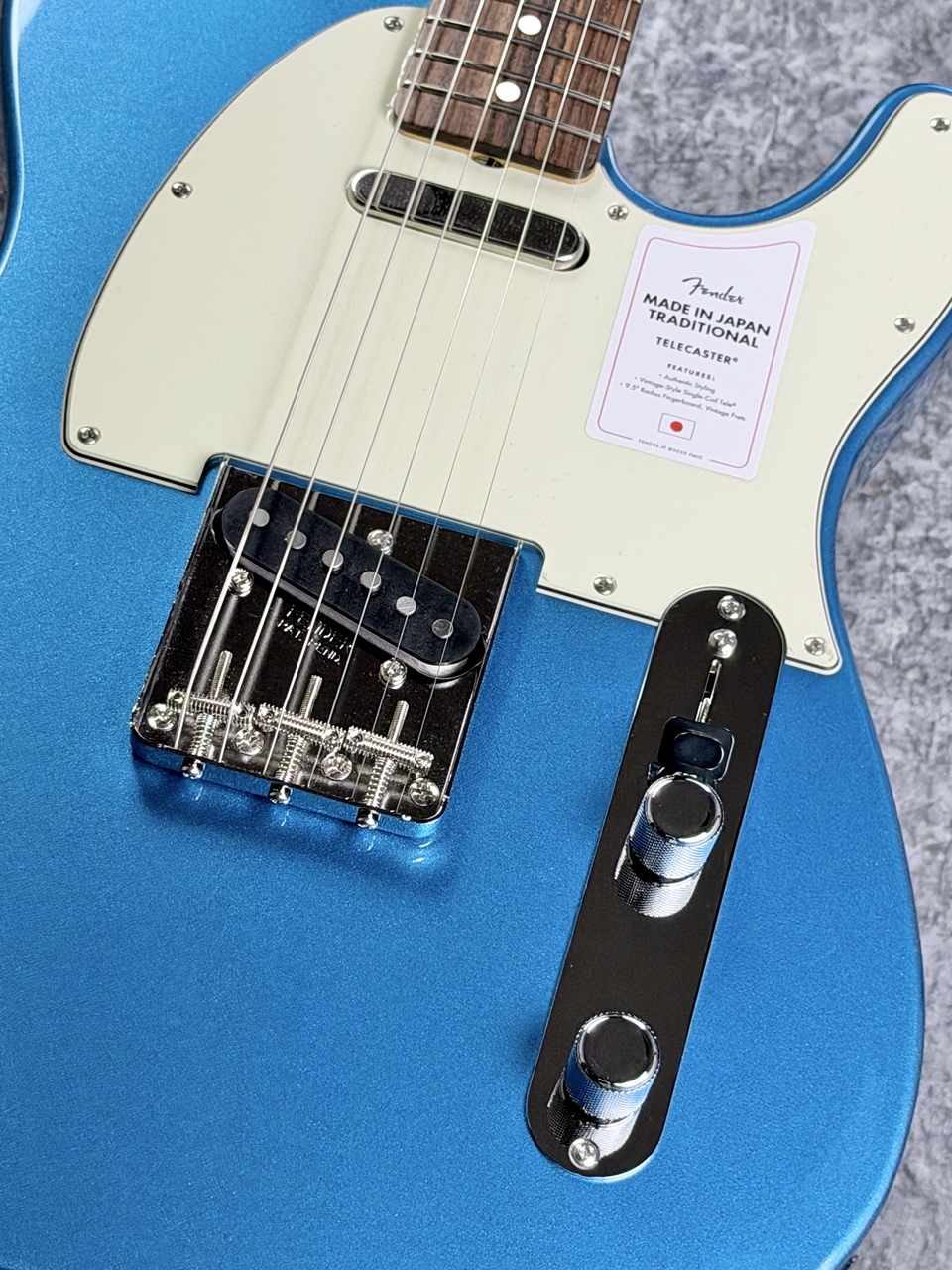 Fender Made in Japan Traditional 60s Telecaster -Lake Placid Blue