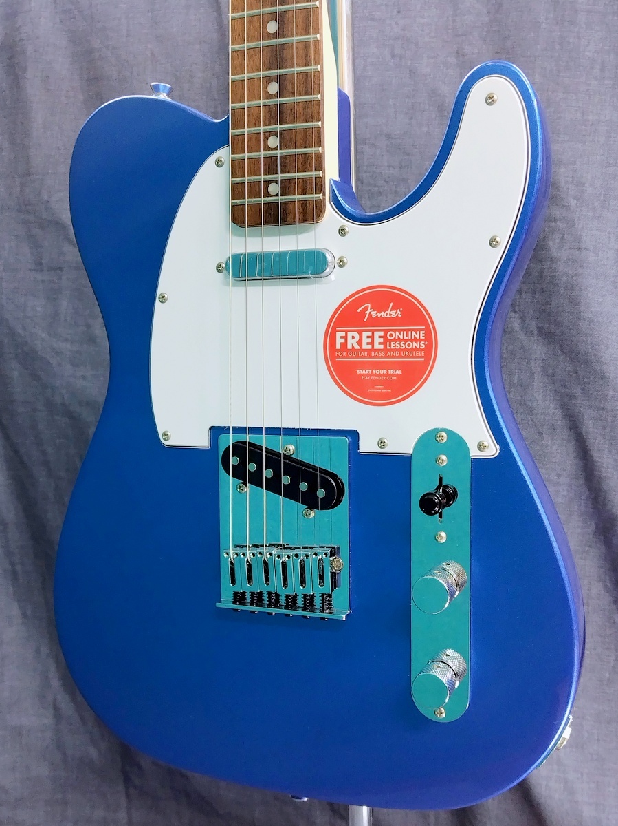 【10730】 新品未使用 Squier Telecaster Blue 青 10730】 新品未使用 Squier Telecaster Blue 青の通販 by 楽器