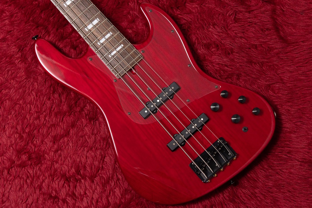 Bacchus STD-JB5 ASH/R STR with Aguilar Preamp 4.795kg #C10314【GIB