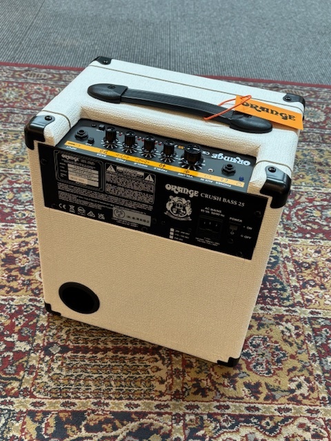 ORANGE Crush 25B LTD White [ベースアンプ/コンボアンプ]【送料