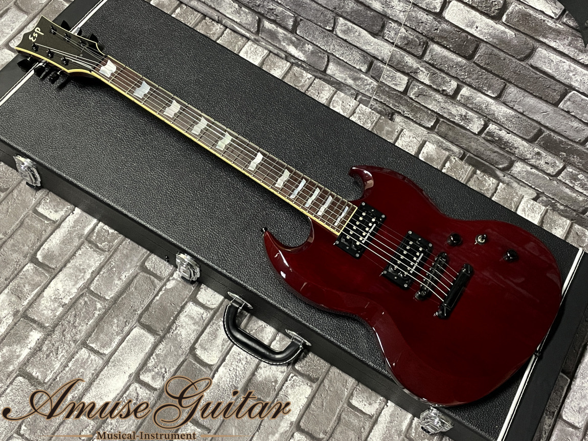 ESP VIPER Set-Neck # Cherry 2016年製【Honduras Mahogany Body&Neck