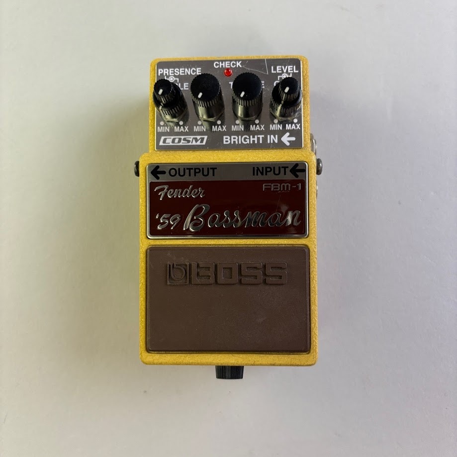 【機材整理祭り！】その7 BOSS FBM-1 Bassman 機材整理祭り！】その7 BOSS FBM-1 Bassman