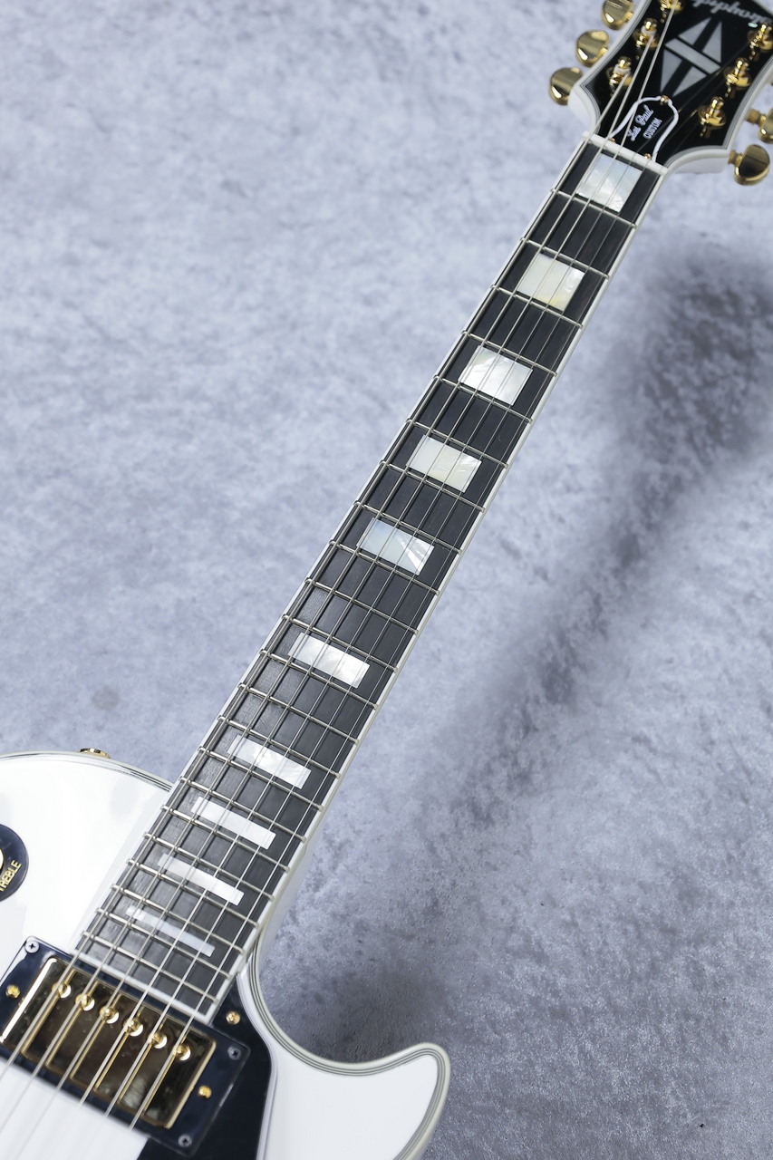 Epiphone Les Paul Custom PRO ホワイト ｜美品 Epiphone 【驚愕の3.69kg!】 Les Paul Custom ~Alpine White