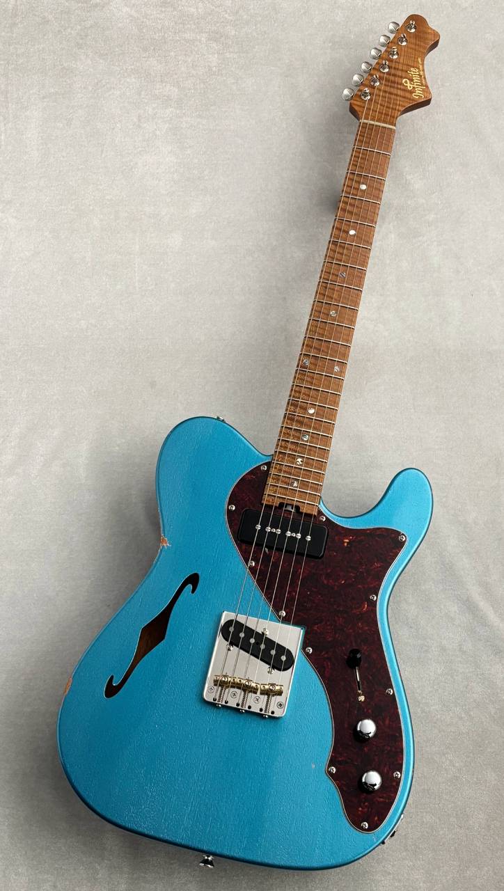 infinite Trad Fullsize T Hollow -Lake Placid Blue- Light Aged