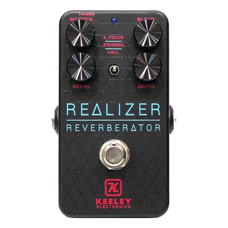 名作 Keeley Realizer Reverberator Black/Neon（キーリー）リバーブ ギター