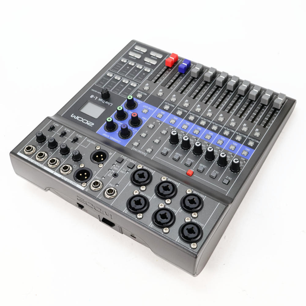 ZOOM 【中古】 ライブミキサー＆レコーダー ズーム ZOOM LIVETRAK L-8