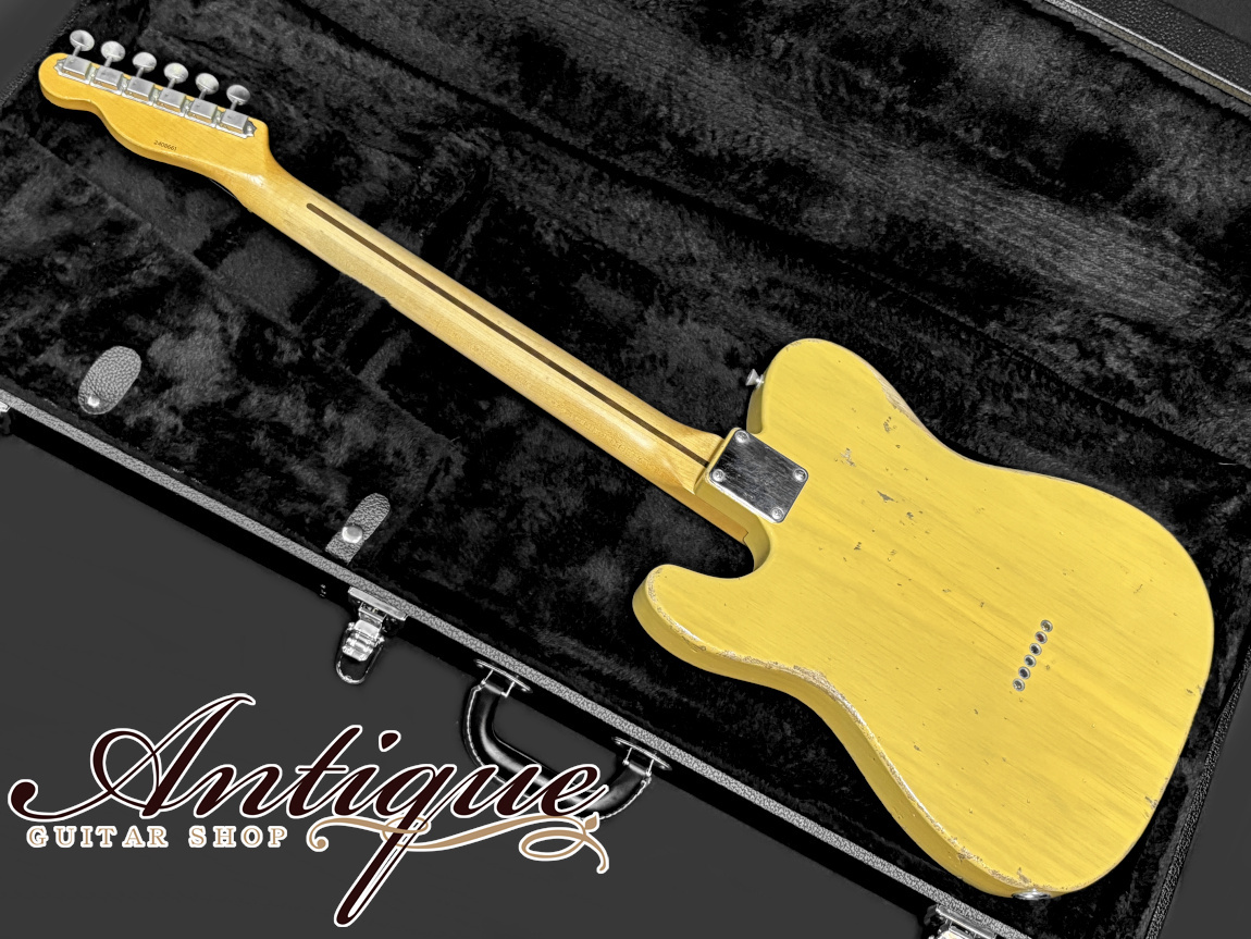 Fullertone Guitars Tellings 52 2024 Butter Scotch Blonde