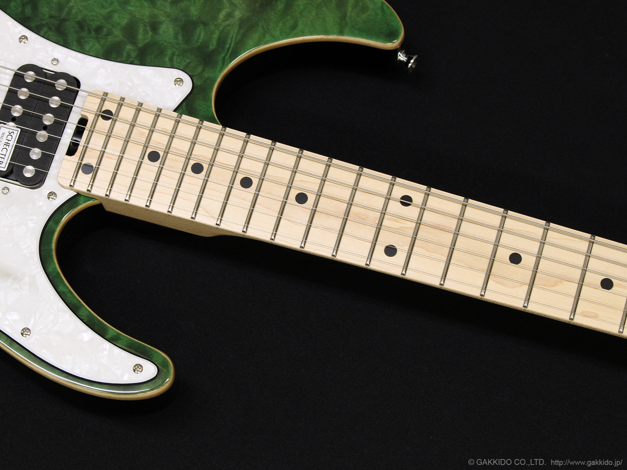 Schecter SD-2-24 グリーン SCHECTER SD-2-24-ASH / Green <シェクター>｜平野楽器 ロッキン