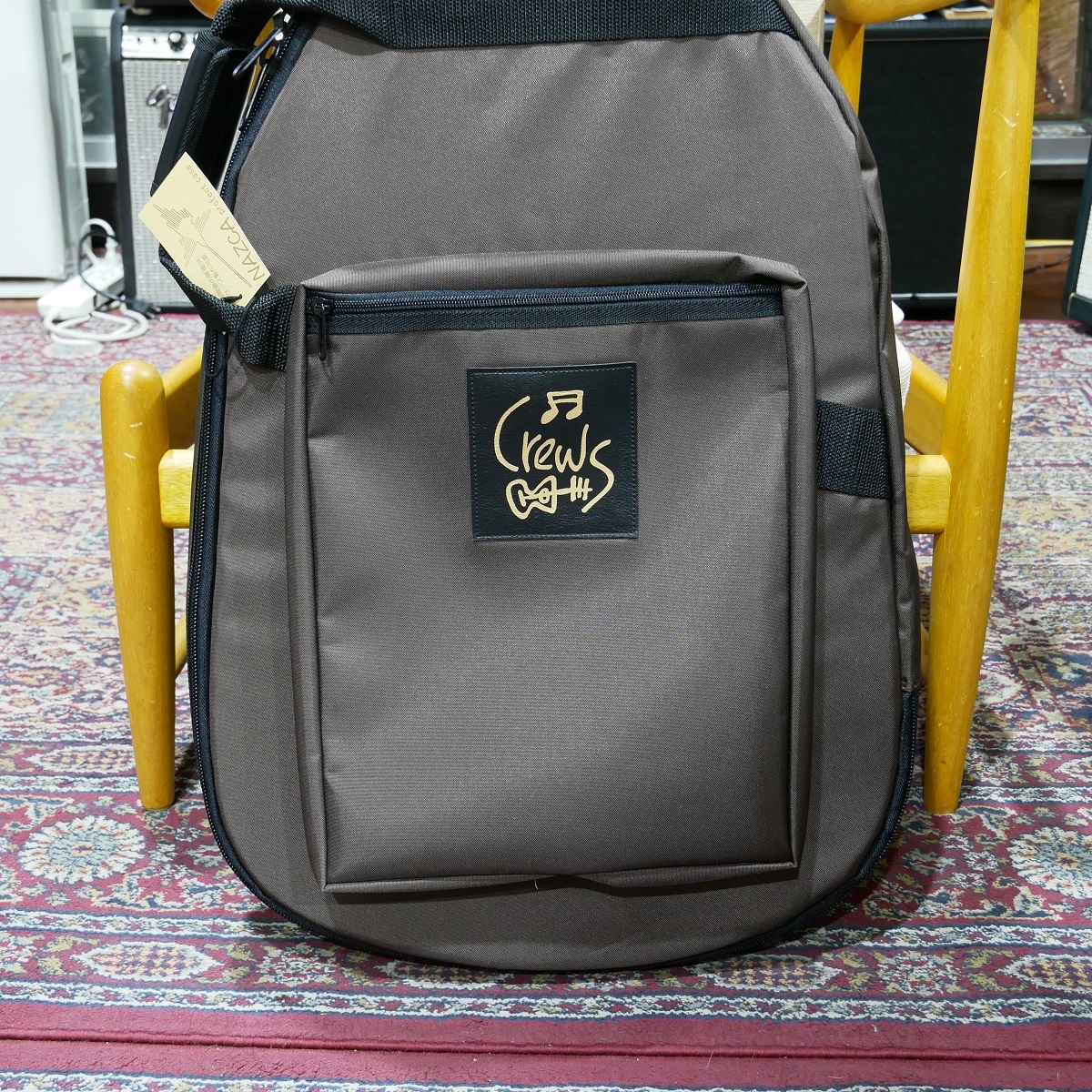 NAZCA JB/PB用 ギグバッグ ダークブラウン Crews ロゴ入り NAZCA JB/PB用 / ダークブラウン / エレキベース用 / クルーズロゴ入り