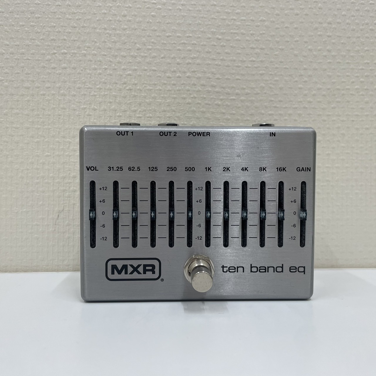 MXR M108S TEN BAND EQ 10バンド・グラフィックイコライザー【現物画像 