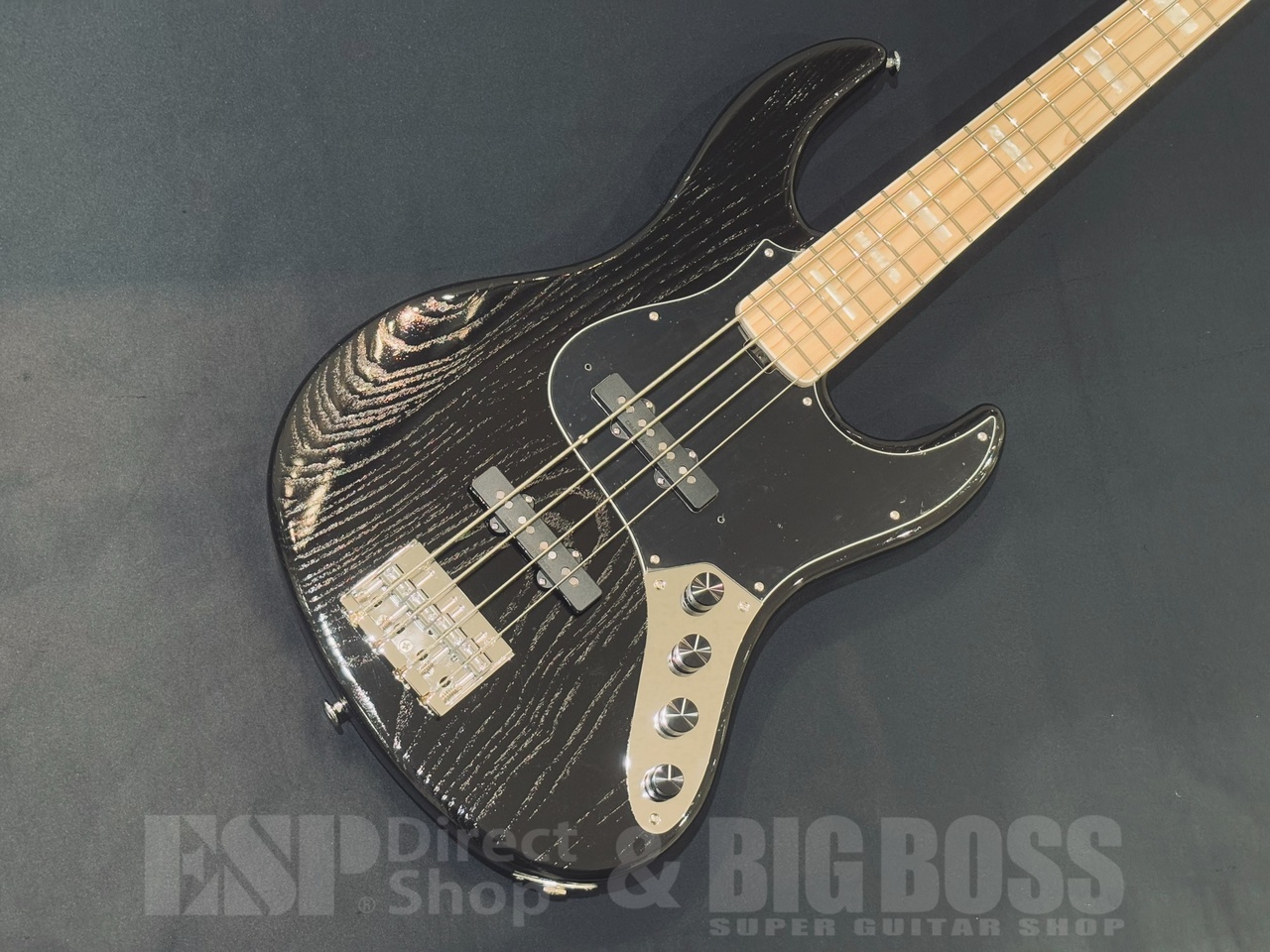 ベース EDWARDS E-AMAZE-AS-4/M (Solid Black) Ikebe B-Sound Check】Edwards E-AMAZE-AS-4/M (Solid Black
