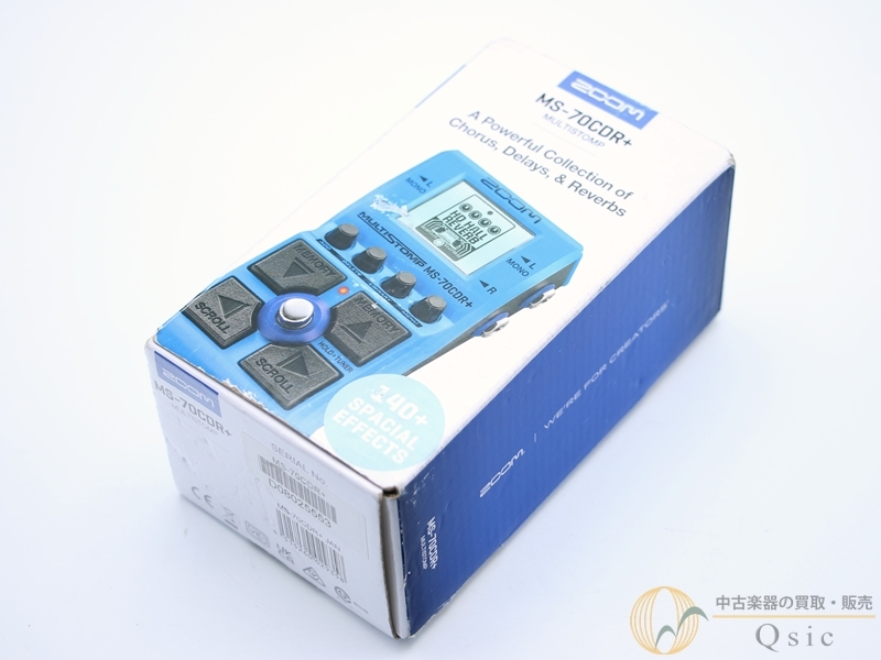 ms-70cdr+ 未使用 美品 ZOOM MS-70CDR+ [TMW07]【阿倍野店在庫】（中古）【楽器検索デジマート】