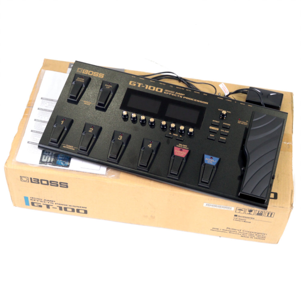 BOSS 【中古】 マルチエフェクター BOSS ボス GT-100 ギター 