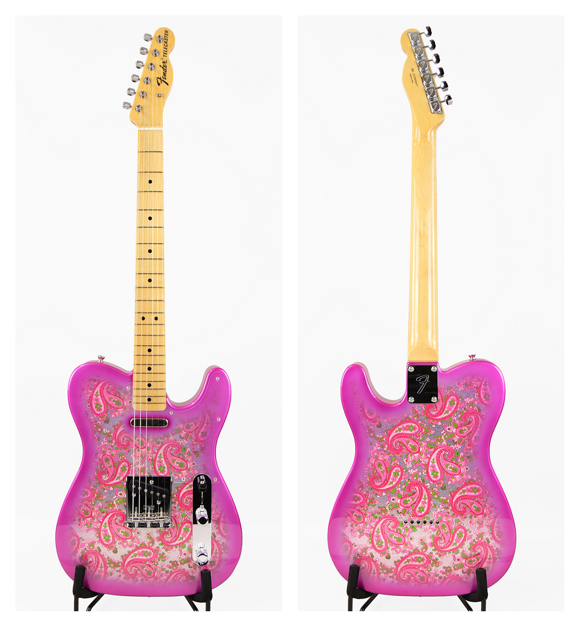 【ひかりさん用】ペイズリー　テレキャスター　ピンク　レリック ひかりさん用】ペイズリー テレキャスター ピンク レリック