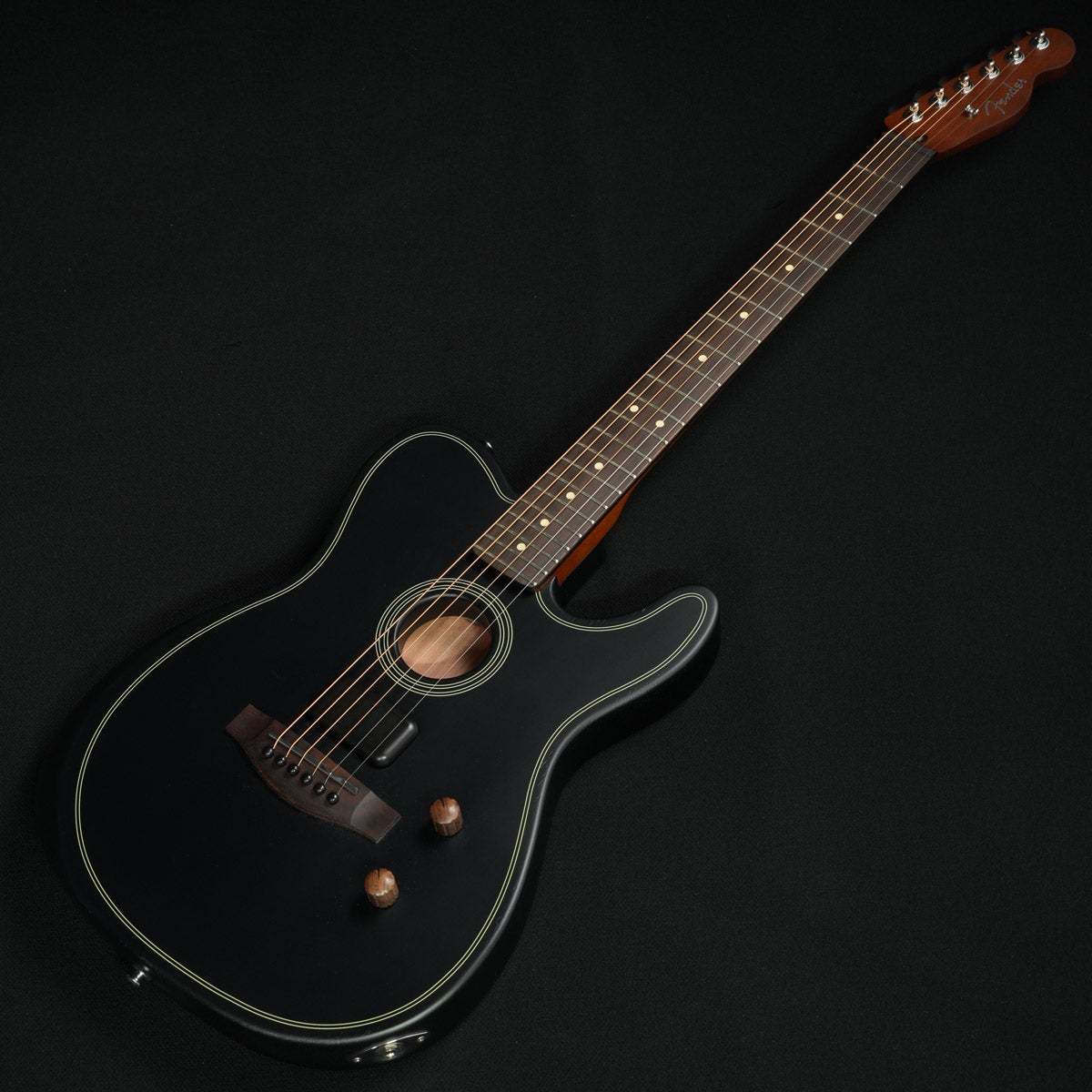 Fender Acoustasonic Standard Telecaster Black ≪S/N:IWF26006687