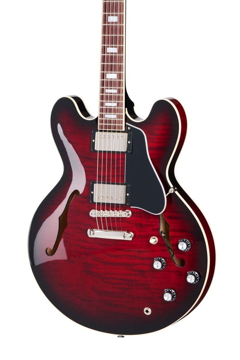 ギター Gibson ES-335 Figured Blood Moon Burst Amazon | Gibson ES