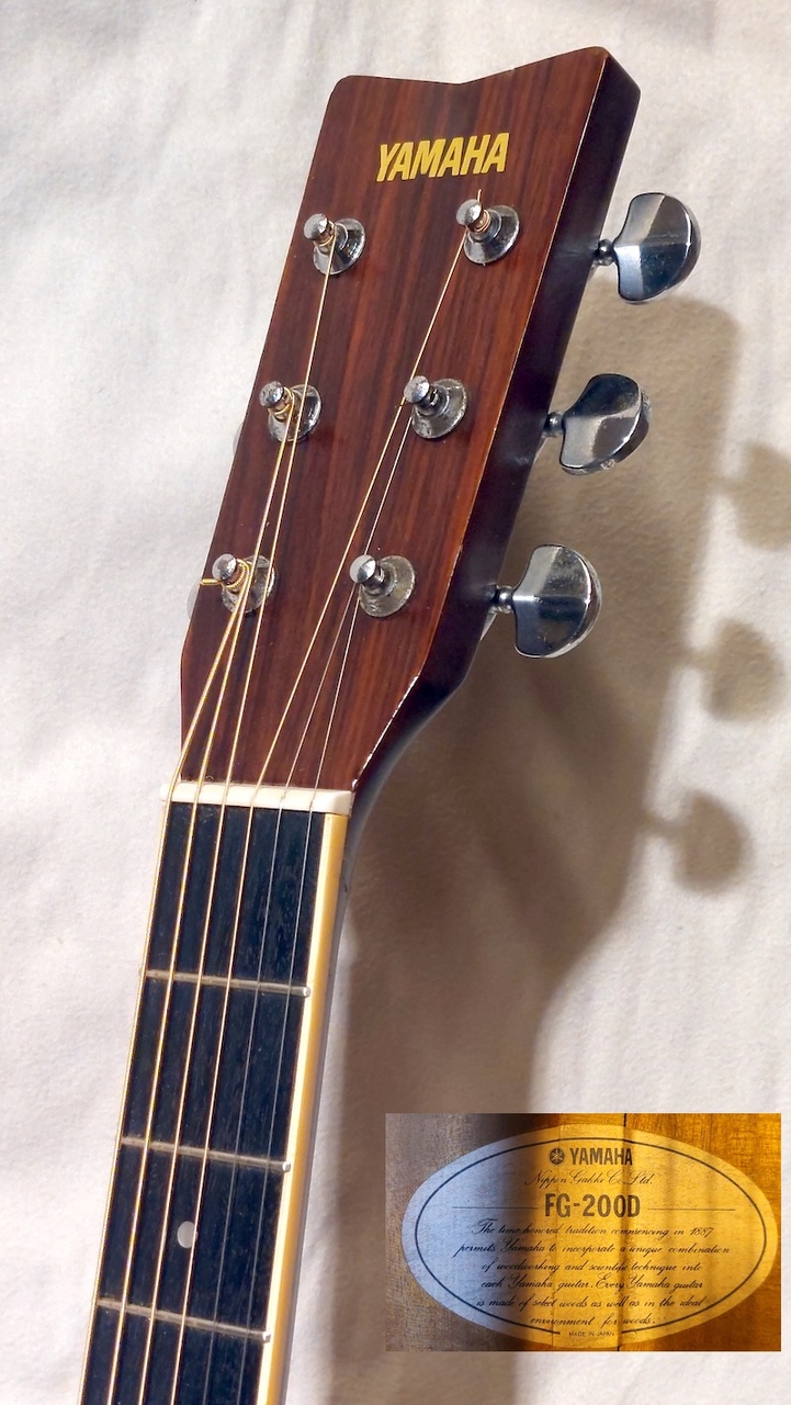 YAMAHA FG-200D（中古）【楽器検索デジマート】