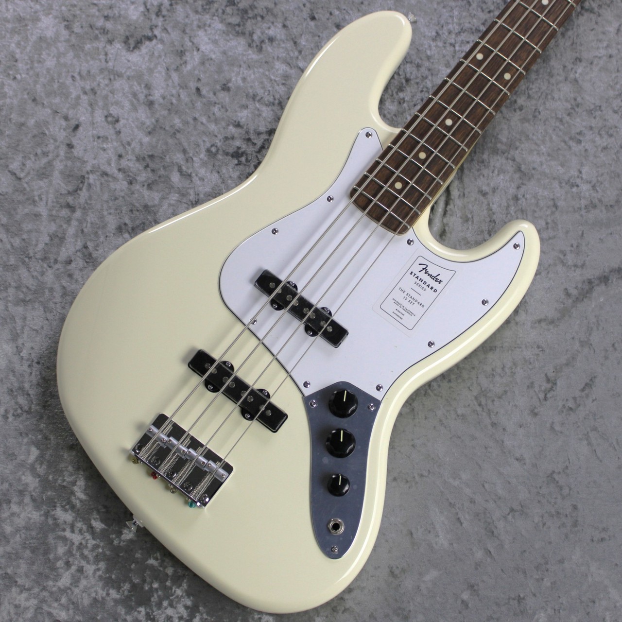 Fender Standard Jazz Bass - OWH -【4.48kg】【#ISFJ24001458