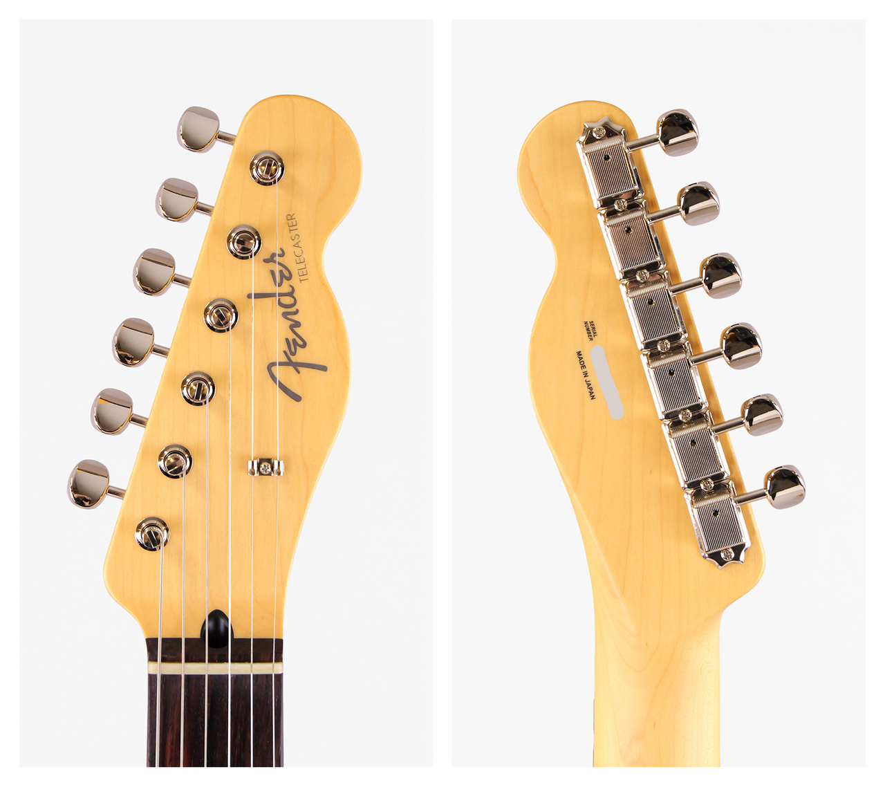 Fender Made in Japan Limited Telecaster Raw Ash (Vintage