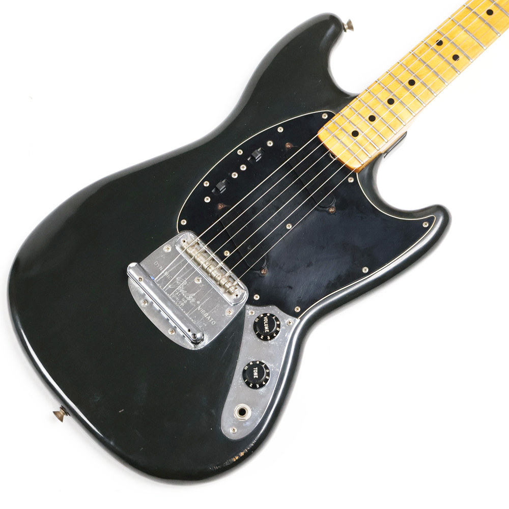 Fender 【中古】 Fender フェンダー Mustang Black ムスタング 1977年