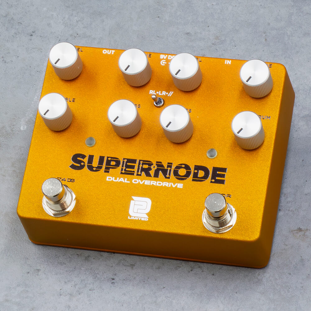 LPD PEDALS SUPERNODE 【汎用性を重視して設計されたオールアナログの