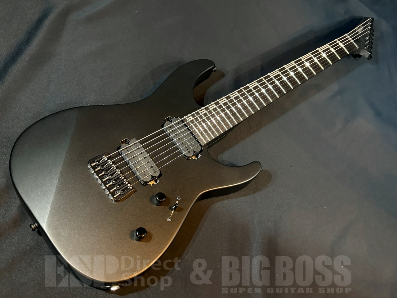 EDWARDS E-M-II-7 Metallic Black Satin（新品/送料無料）【楽器検索