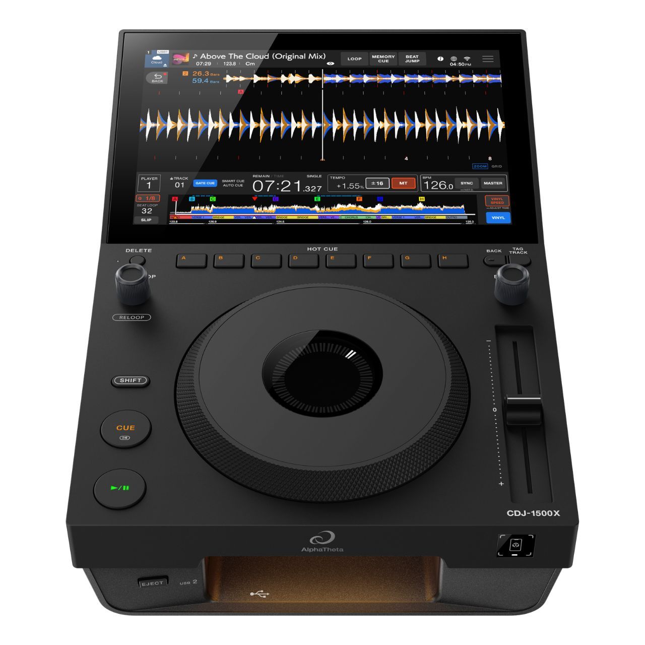 Pioneer Dj CDJ-1500X DJプレーヤー ◇7/29(水)新発売!!ご予約受付中