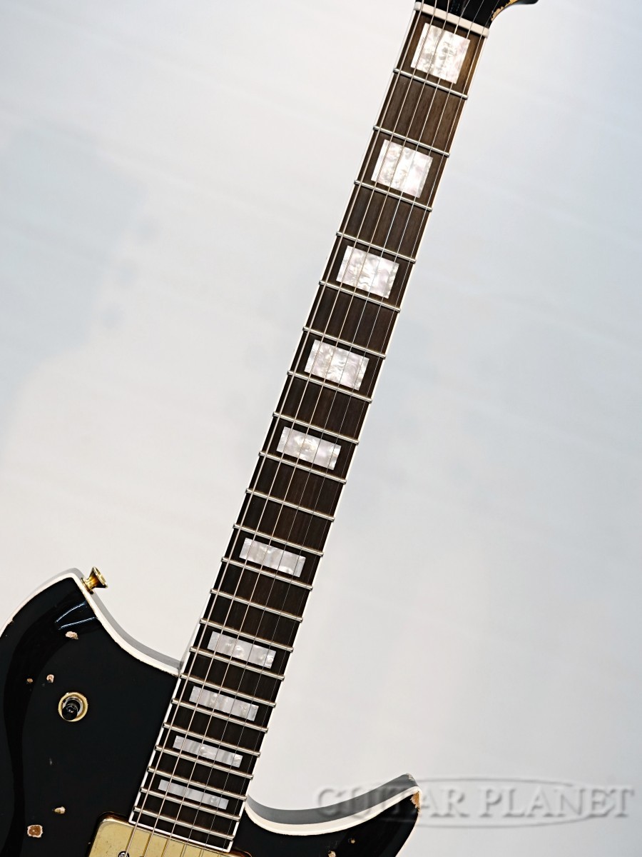 FANO Alt de facto RB6 B5 -Bull Black over Gold Top Heavy Distress