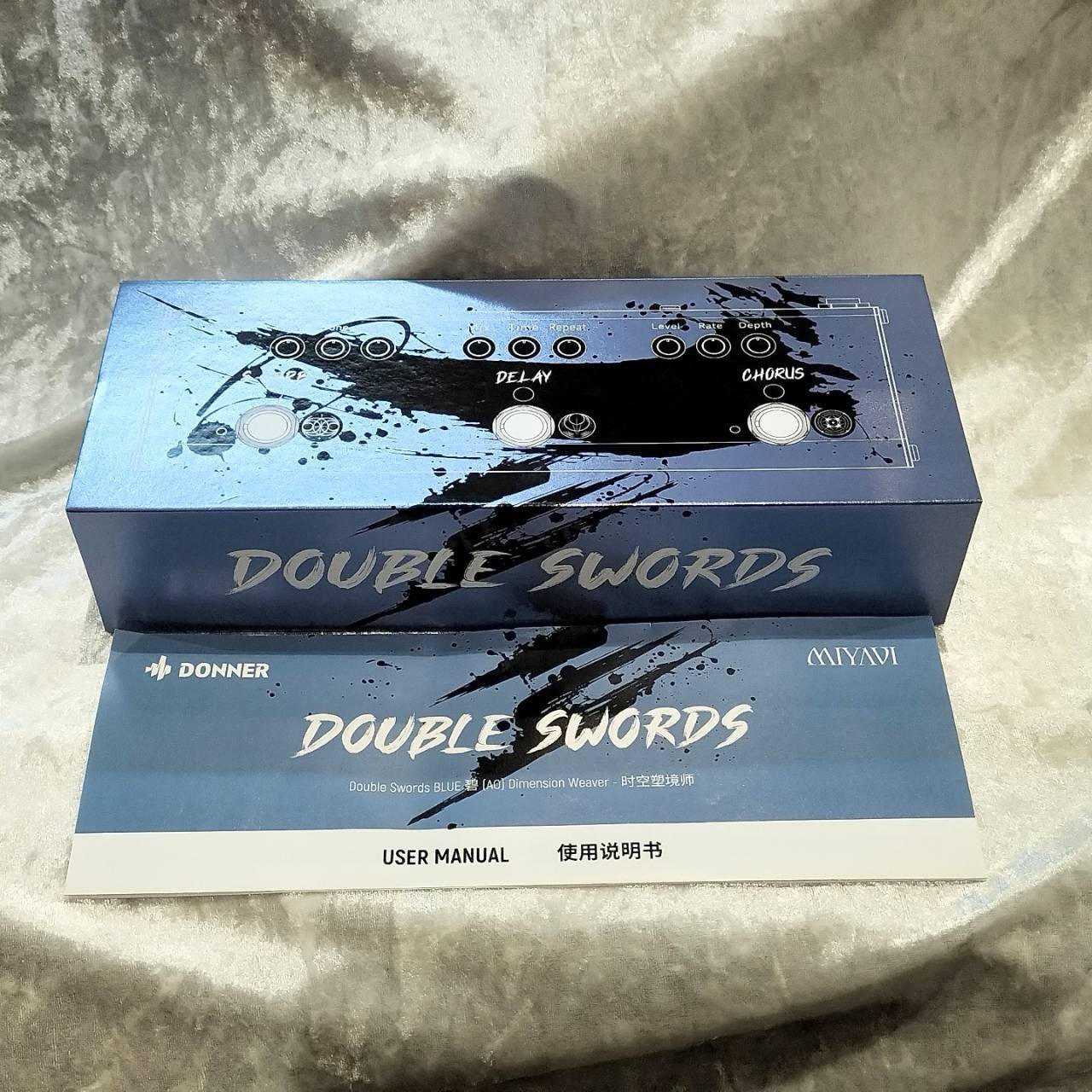 DONNER Double Swords BLUE Dimension Weaver Donner × MIYAVI