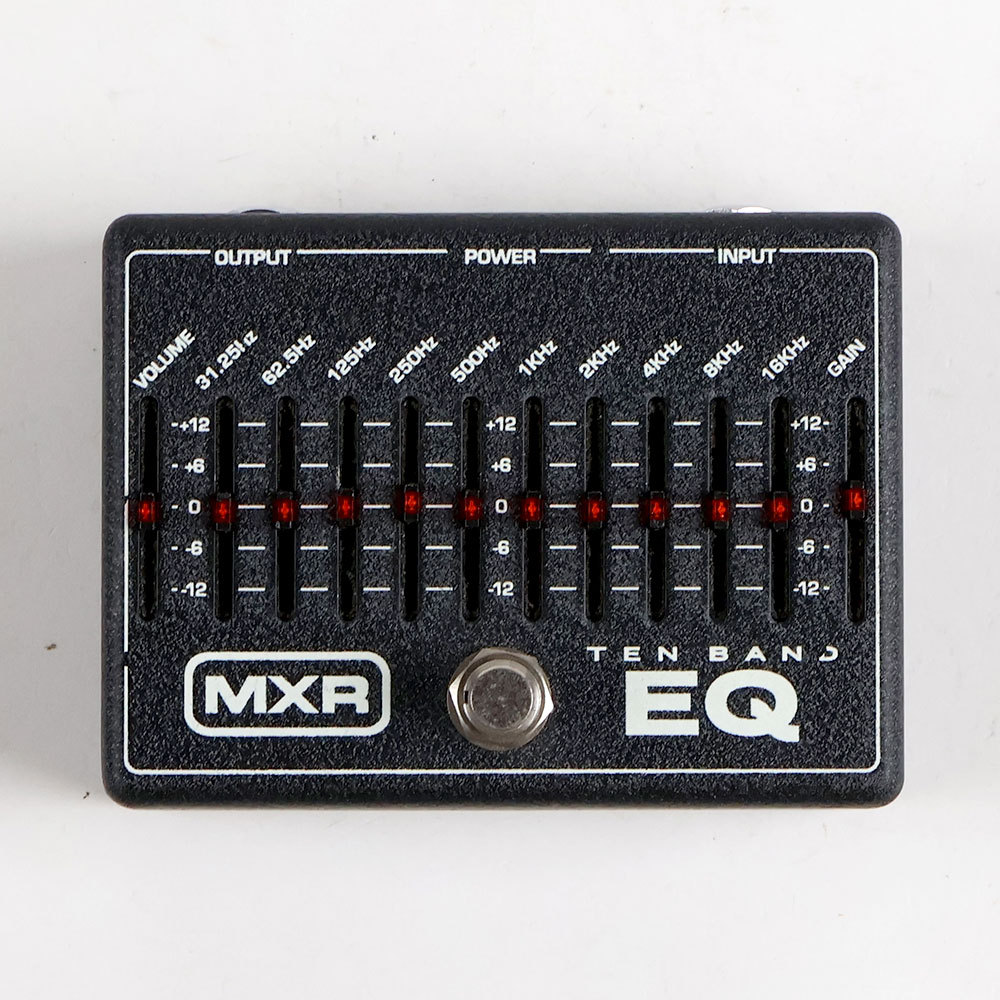 MXR 【中古】 MXR グラフィックイコライザー エフェクター M108 10