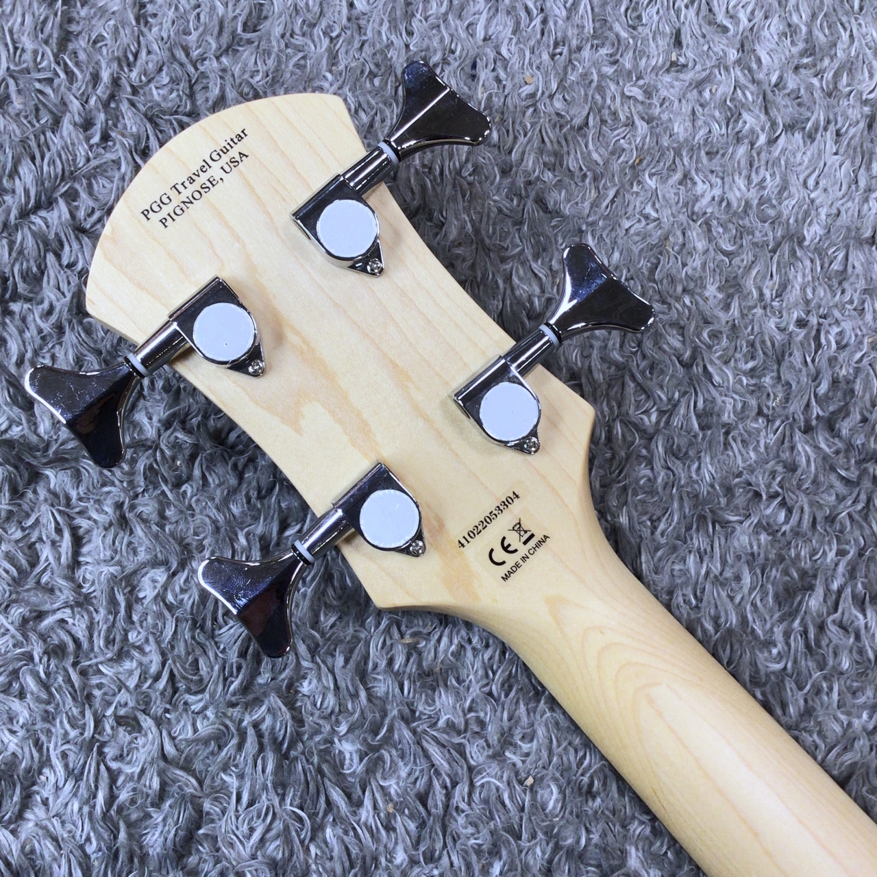 Pignose PGB-200 CA(Candy Apple Red)【アンプ内臓コンパクトベース