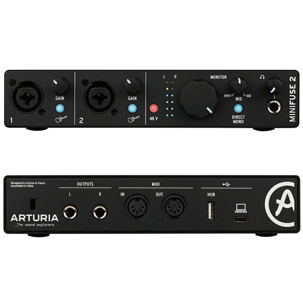 ARTURIA MiniFuse 2 オーディオインターフェイス Arturia - MiniFuse 2