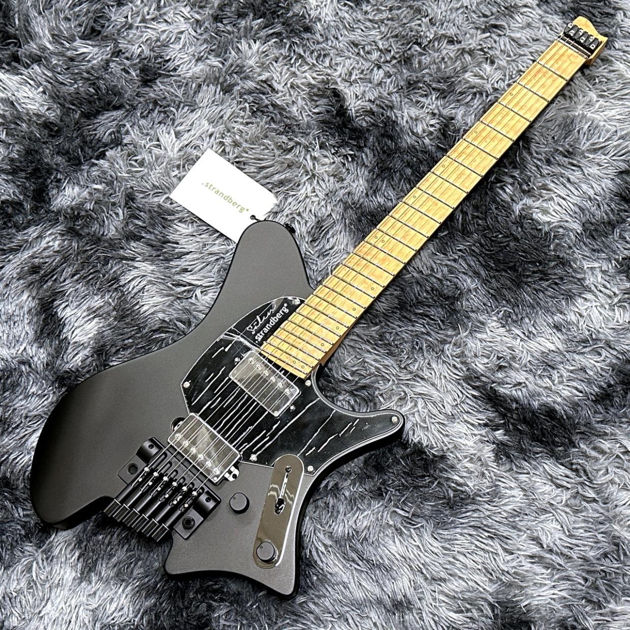 strandberg Salen Classic NX 6 Tremolo Black 【約2.44kg