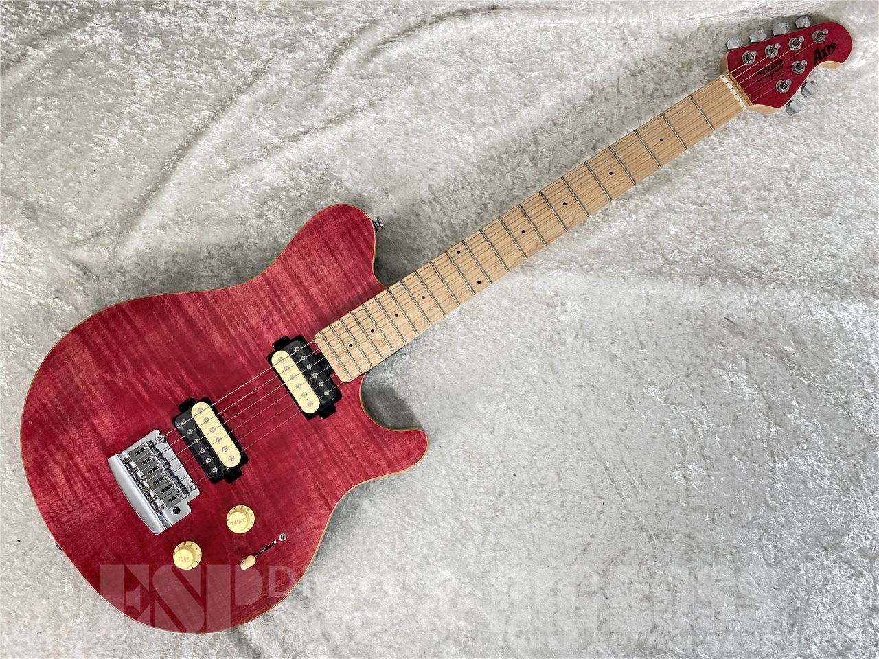 Sterling by MUSIC MAN AXIS FLAME MAPLE AX3FM (Stain Pink)（新品