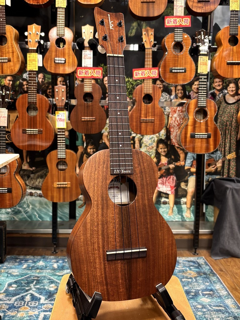 Kamaka HF-2 110th【コンサートサイズ】【ハワイアンコア単板】【2026