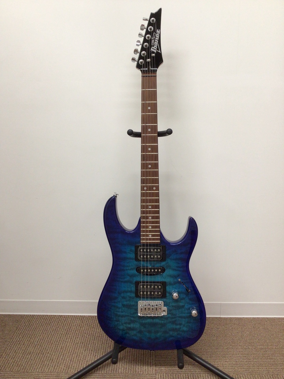Ibanez GRX70QA / Transparent Blue Burst【ブラックフライデー
