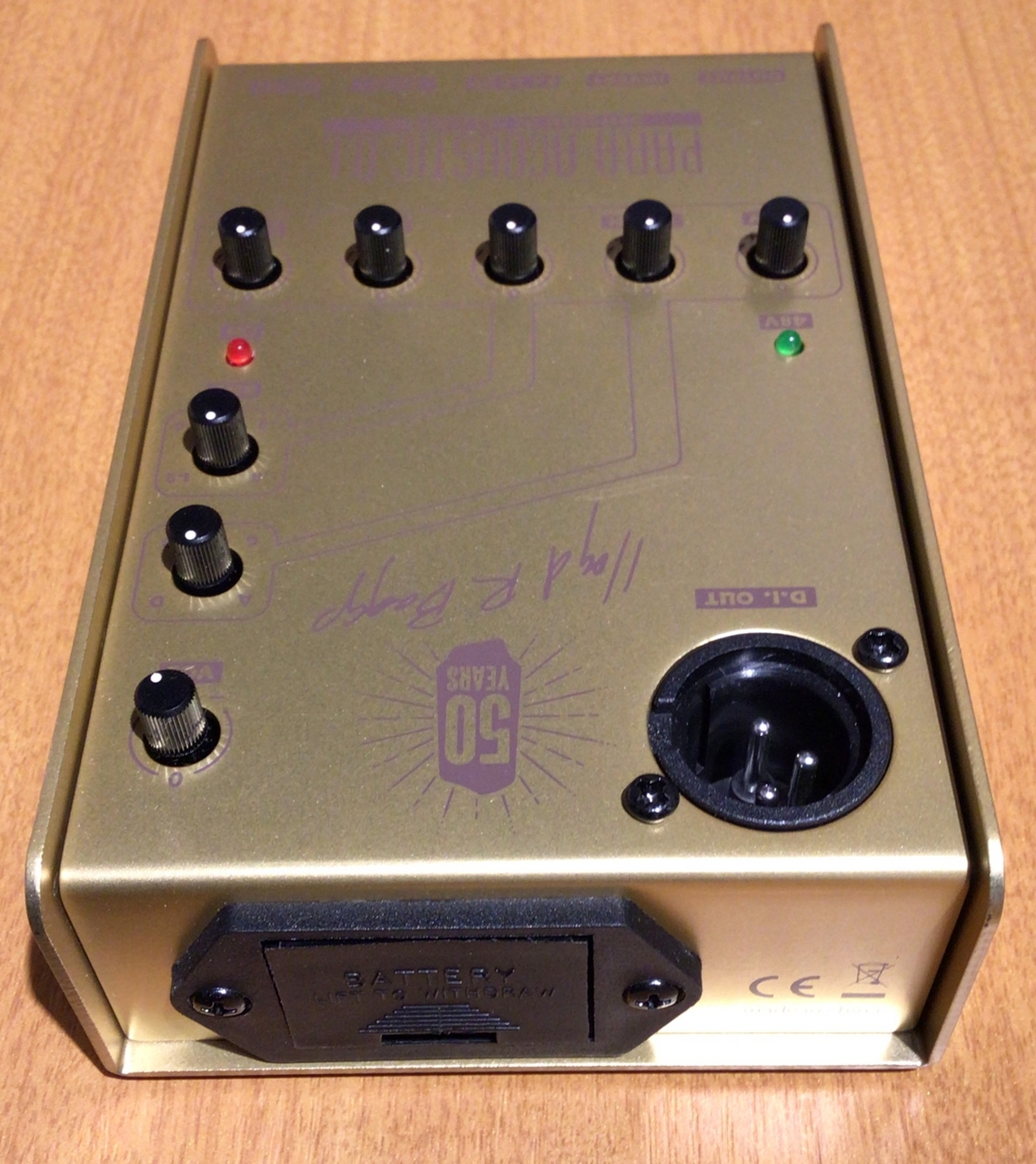 LR Baggs Para Acoustic D.I. 期間限定値下げ L.R.Baggs】国内300台限定！50周年を記念したゴールド仕様の定番