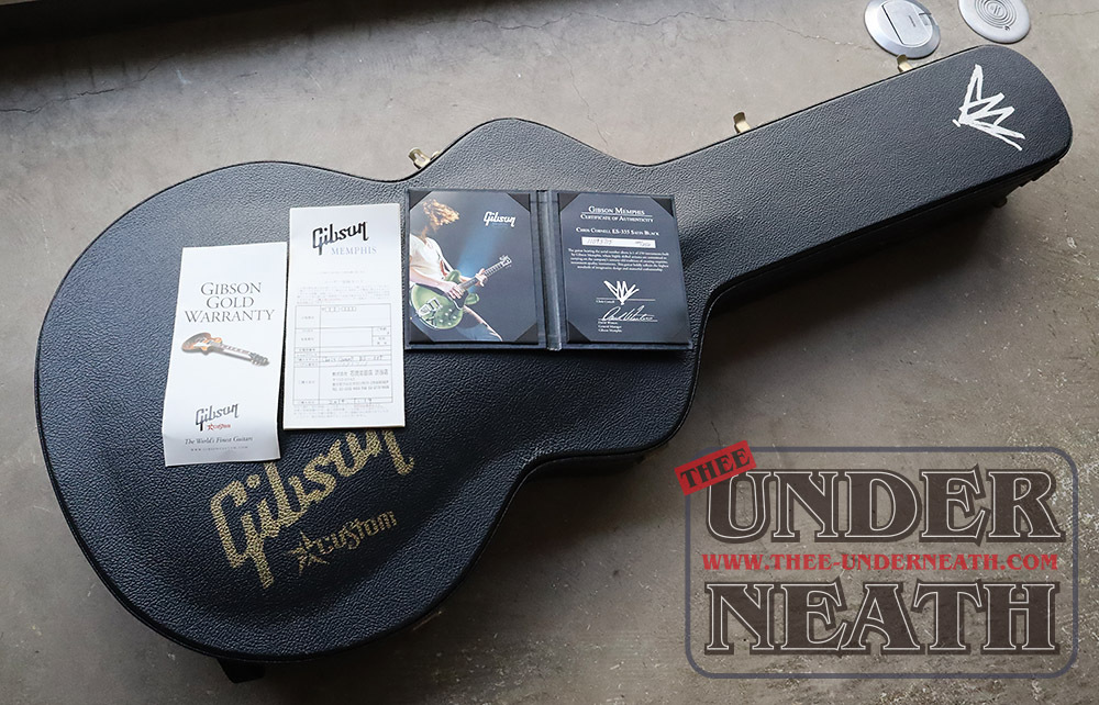 Gibson 2013 ES-335 Chris Cornell Signature Satin Black（中古