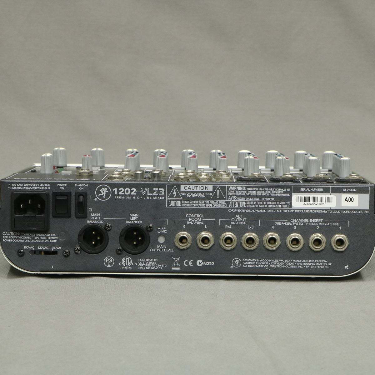 Mackie 1202-VLZ3 ミキサー 本体のみ 【公式通販】