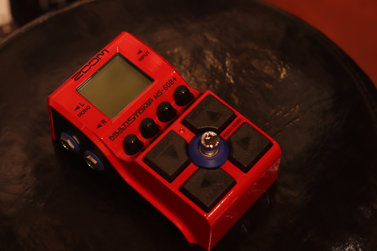 未使用品 ZOOM MS-60B マルチエフェクター ACアダプター AD-16 ズーム(楽器) ZOOM MS-60B+(純正ACアダプター/AD-16付) ベース