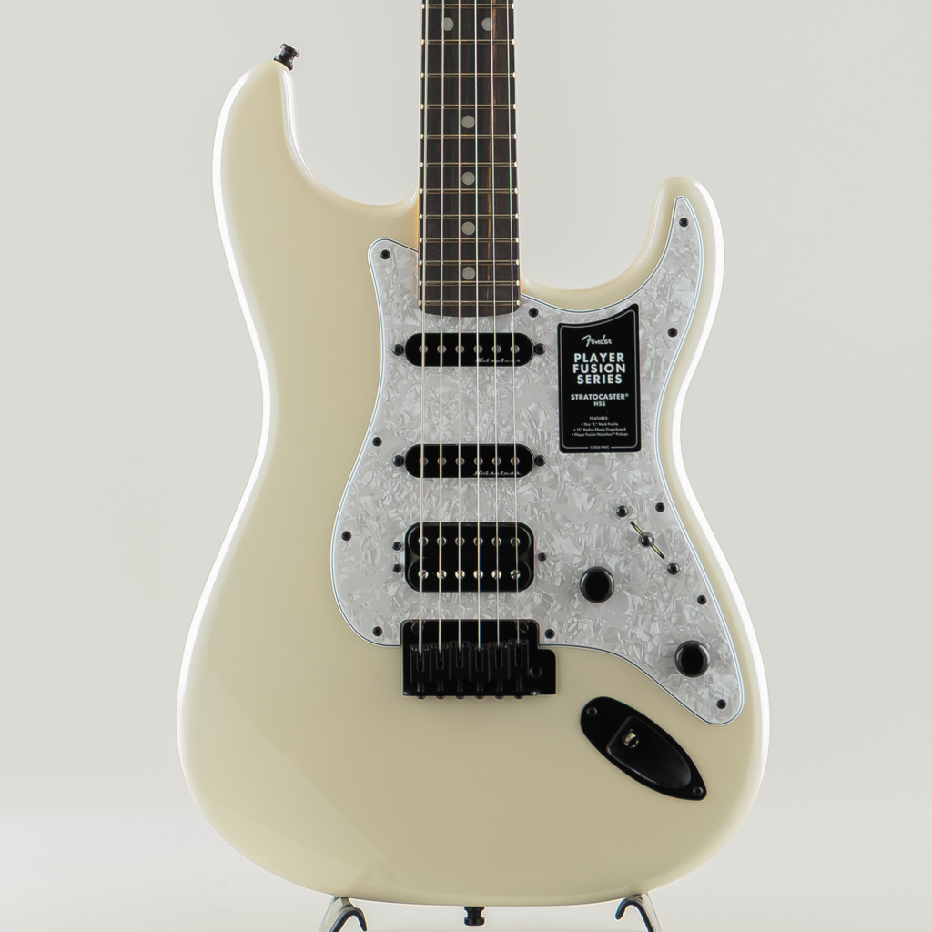 Fender Limited Edition Player Fusion Stratocaster HSS, Ebony
